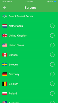 Herunterladen Green Vpn Werkzeuge für Android Bildschirmfoto 3