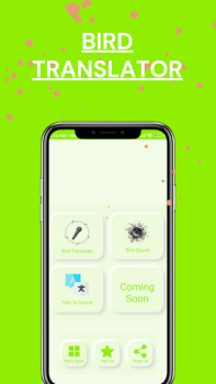 Herunterladen Bird Translator Simulator App Werkzeuge für Android Bildschirmfoto 2