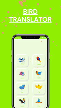 Herunterladen Bird Translator Simulator App Werkzeuge für Android Bildschirmfoto 6