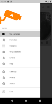 Herunterladen ТЕЛКО камеры Video-Player und -Editoren für Android Bildschirmfoto 4