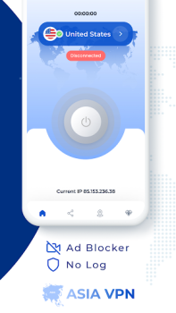 Herunterladen Asia VPN - Get Asia IP Werkzeuge für Android Bildschirmfoto 2