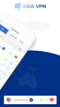 Herunterladen Asia VPN - Get Asia IP Werkzeuge für Android Bildschirmfoto 4