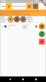 Herunterladen Audio splitter Werkzeuge für Android Bildschirmfoto 2