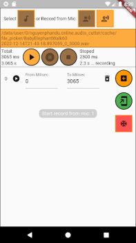 Herunterladen Audio splitter Werkzeuge für Android Bildschirmfoto 4