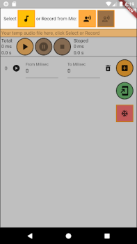 Herunterladen Audio splitter Werkzeuge für Android Bildschirmfoto 7