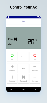 Herunterladen Remote For Aux AC Werkzeuge für Android Bildschirmfoto 2