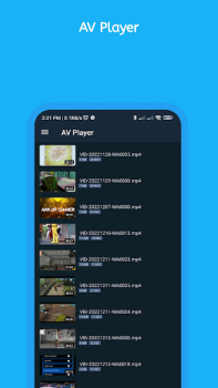 Herunterladen AV Player Video-Player und -Editoren für Android Bildschirmfoto 3
