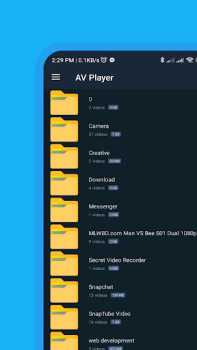 Herunterladen AV Player Video-Player und -Editoren für Android Bildschirmfoto 5