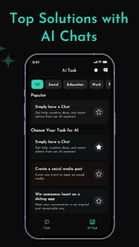 Herunterladen Chat AI: Chatten Sie mit AI Arbeit für Android Bildschirmfoto 3