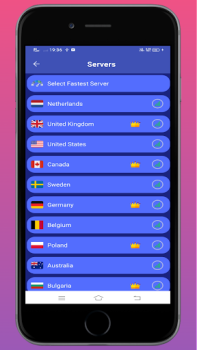 Herunterladen BULLET VPN Werkzeuge für Android Bildschirmfoto 4