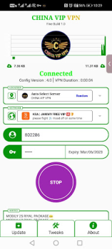 Herunterladen CHINA VIP VPN Werkzeuge für Android Bildschirmfoto 5