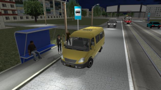 Herunterladen Minibus Simulator 2017 Simulatoren für Android Bildschirmfoto 2