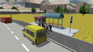 Herunterladen Minibus Simulator 2017 Simulatoren für Android Bildschirmfoto 5