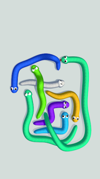 Herunterladen Tangled Snakes Puzzle-Spiele für Android Bildschirmfoto 2