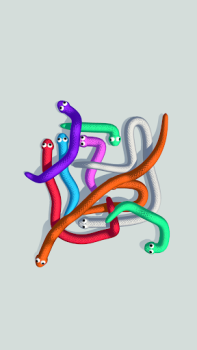 Herunterladen Tangled Snakes Puzzle-Spiele für Android Bildschirmfoto 3