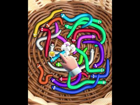 Herunterladen Tangled Snakes Puzzle-Spiele für Android Bildschirmfoto 8