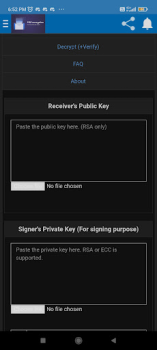 Herunterladen Pgp Encrypter Werkzeuge für Android Bildschirmfoto 7