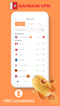 Herunterladen Bahrain VPN - Private Proxy Werkzeuge für Android Bildschirmfoto 3