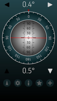 Herunterladen Inclinometer Werkzeuge für Android Bildschirmfoto 2