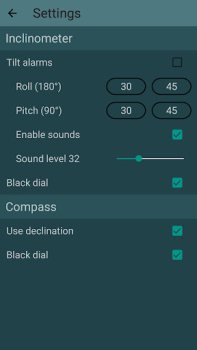 Herunterladen Inclinometer Werkzeuge für Android Bildschirmfoto 5