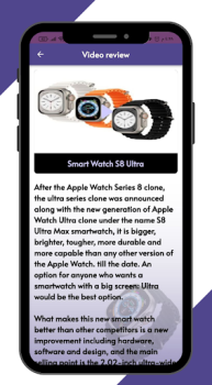 Herunterladen Smart Watch S8 Ultra Guide Werkzeuge für Android Bildschirmfoto 3