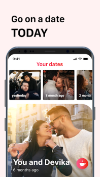 Herunterladen Dating app - Curvy Vibes Partnersuche für Android Bildschirmfoto 2