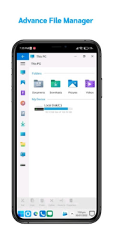 Herunterladen Computer win 11 launcher pro Werkzeuge für Android Bildschirmfoto 2