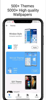 Herunterladen Computer win 11 launcher pro Werkzeuge für Android Bildschirmfoto 3