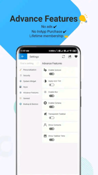 Herunterladen Computer win 11 launcher pro Werkzeuge für Android Bildschirmfoto 5