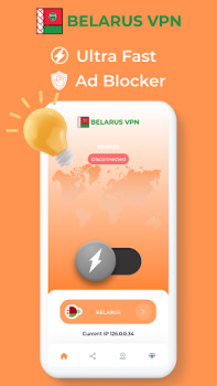 Herunterladen Belarus VPN - Private Proxy Werkzeuge für Android Bildschirmfoto 2