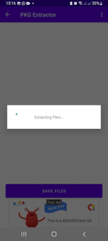 Herunterladen Pkg File Opener & Extractor Werkzeuge für Android Bildschirmfoto 3