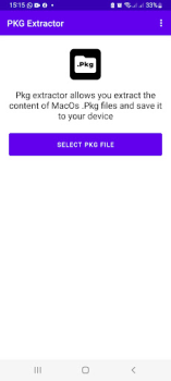 Herunterladen Pkg File Opener & Extractor Werkzeuge für Android Bildschirmfoto 4