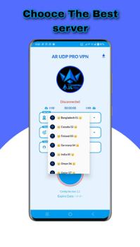Herunterladen AR UDP PRO VPN Werkzeuge für Android Bildschirmfoto 2