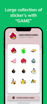 Herunterladen Stickers For Telegram Werkzeuge für Android Bildschirmfoto 6