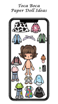 Herunterladen Toca Boca Paper Doll Ideen Personalisierung für Android Bildschirmfoto 3