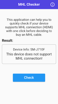 Herunterladen MHL Checker - Control HDMI Werkzeuge für Android Bildschirmfoto 2