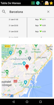 Herunterladen Gezeiten App Nordsee Wetter für Android Bildschirmfoto 2