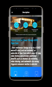 Herunterladen Tp-Link Tapo C200 Camera Guide Werkzeuge für Android Bildschirmfoto 7