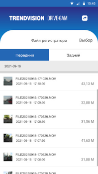 Herunterladen TV.DRIVE CAM Werkzeuge für Android Bildschirmfoto 2