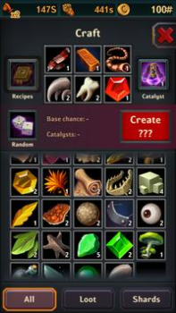 Herunterladen Dungeon Crusher: Soul Hunters Rollenspiele für Android Bildschirmfoto 5