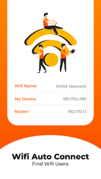 Herunterladen Wi-Fi Auto Connect & Manager Werkzeuge für Android Bildschirmfoto 6