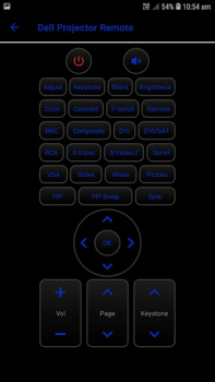 Herunterladen Universal Projector Remote Con Werkzeuge für Android Bildschirmfoto 4