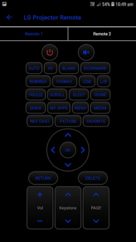Herunterladen Universal Projector Remote Con Werkzeuge für Android Bildschirmfoto 5