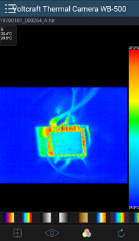Herunterladen Voltcraft Thermal Imaging Werkzeuge für Android Bildschirmfoto 3