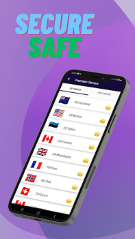 Herunterladen VPN PLUS: SAFE & SECURE VPN Werkzeuge für Android Bildschirmfoto 7