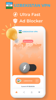 Herunterladen Uzbekistan VPN - Private Proxy Werkzeuge für Android Bildschirmfoto 2