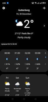 Herunterladen Weather Forecast Pro 2023 Wetter für Android Bildschirmfoto 2
