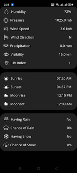 Herunterladen Weather Forecast Pro 2023 Wetter für Android Bildschirmfoto 3
