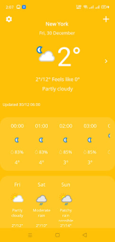 Herunterladen Weather Forecast Pro 2023 Wetter für Android Bildschirmfoto 6