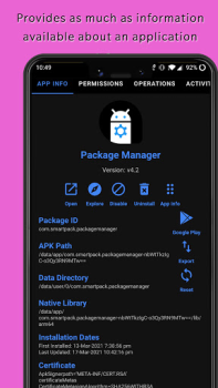 Herunterladen Package Manager Werkzeuge für Android Bildschirmfoto 2
